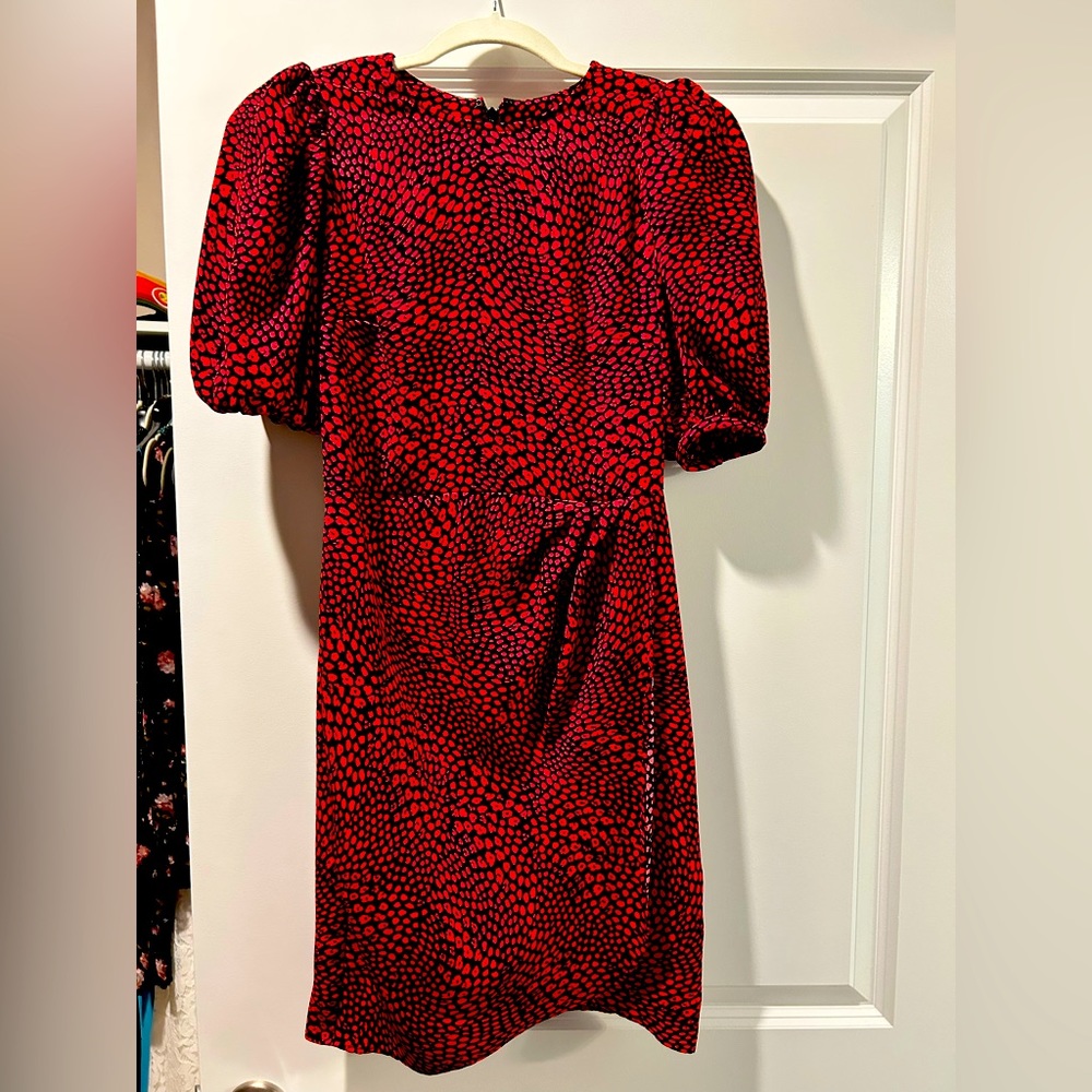 Banana Republic red dress